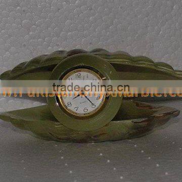 PAKISTAN SUPPLIER WHOLESALE New Selling Attractive Style CLOCKS ONYX MARBLE HANDICRAFTS photo-2