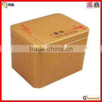 Customed Rectangle Tea Packaging Tin Canister photo-2