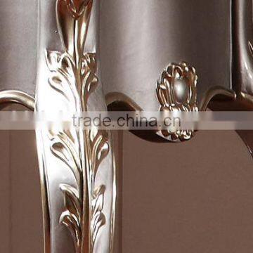 European Style Living Room Decorative Flower Shelf, Silver Solid Wood Jardiniere/Pergola (BF01-ML035) photo-4