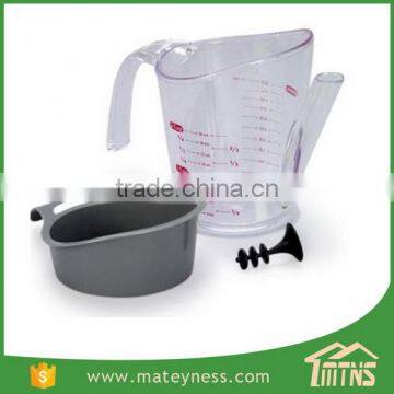 Gravy Oil Fat Separator Measuring Cup With Strainer photo-2
