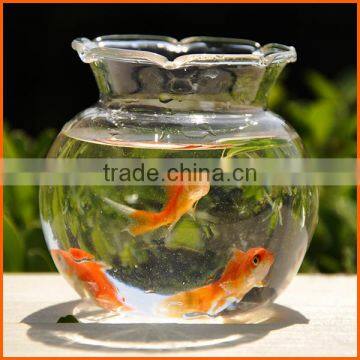 Hot sales customized mini glass fish bowl