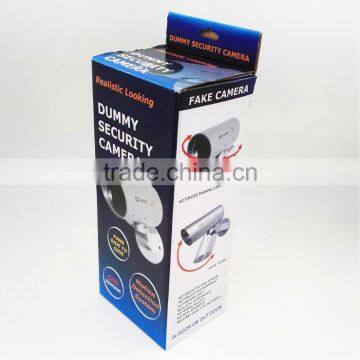 Cheap CCD Security Camera, Fake Waterproof Indoor Outdoor Security Camera With Flashing LED Light photo-4