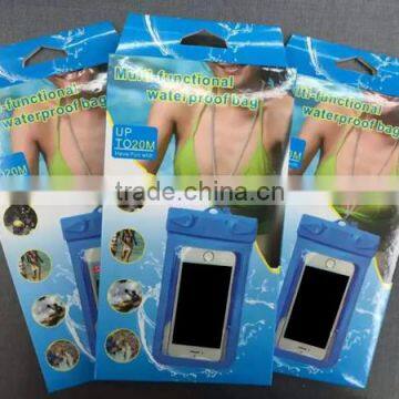 Hot Sale! Summer Holiday Swimming Lifesaving Whistle Waterproof Bag for Smart Phone photo-5