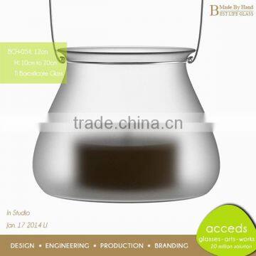 2014 New Novelty Home Decorative Borosilicate Glass Candleholder photo-2