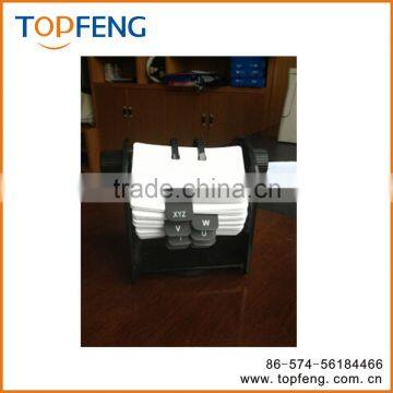 Rotary Business Card File/Business Card Organizer/Business Card File/plastic Rotary Business Card File