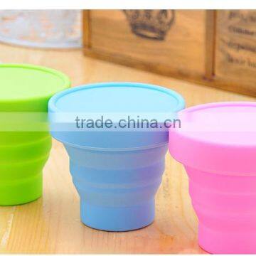 Janpan&Korea fashion portable fold silicone mugs