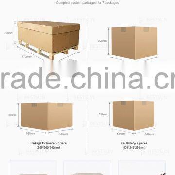 New Wnergy Solar Energy Solar Power System Dc/AC Load System BFS-2kw photo-3