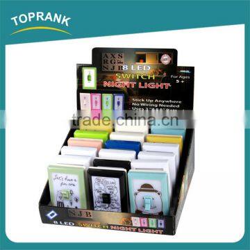 Toprank Walmart Supplier Wholesale Modern Design Smile Electric Switch Socket Push Wall Led Light Switch photo-4