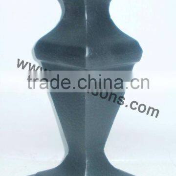 Silver Flower Vase For Wedding Centerpiece, Decorative Metal Vase photo-3