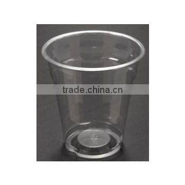 8oz disposable pet beverage plastic cup with printing Logo