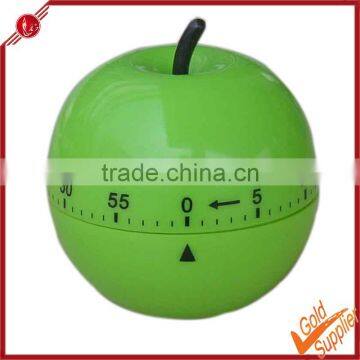 Apple shape dial timer mechanical digital chicken unique kitchen timer