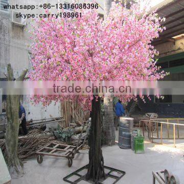 LXY081907 pink steel tree cheap artificial trees artificial wedding tree