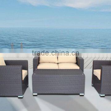 outdoor rattan wicker garden sofa set