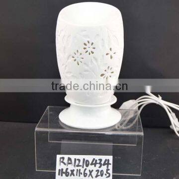 hot sale ceramic electric oil burner with aromatheraphy lamp for decoration