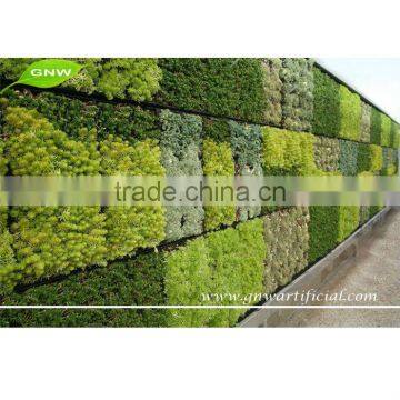 GNW GLW027 Living Wall Planter Vertical Garden Arificial green plants walls outdoor use