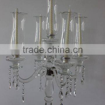 Jingyage Candelabra With Hanging Candelabra Centerpieces Wedding photo-2