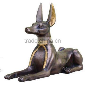 Resin Outdoor Decorative Life Size Egyptian Anubis Statues for Sale photo-5