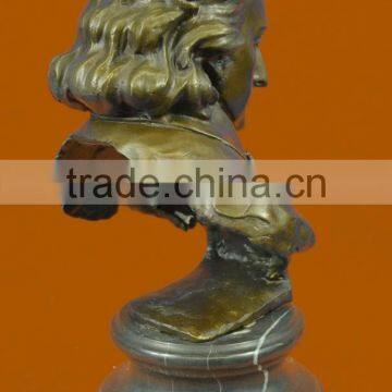High Quality Bronze Beethoven Bust Statue photo-2