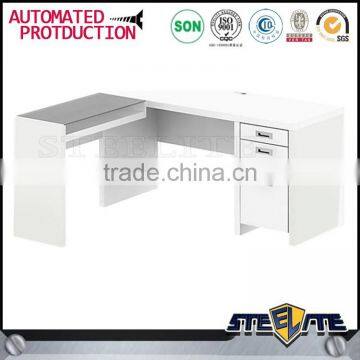 Commercial Furniture Metal Office Computer L Shape Manager Desk photo-3