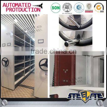 Display Compact Mobile Filing Cabinet High Density Custom Storage Systems Mobile Shelving photo-3