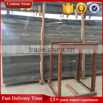 Cheap Dark Italy Blue and White Veind Marble Flooring Tile Prices photo-5