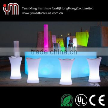 YM Wholesale Illuminated Outdoor Home Used LED Bar Furniture