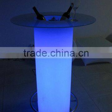 LED Furniture Led Bar Table With Ice Bucket and Remote Controller photo-3