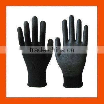 Black PU Gloves