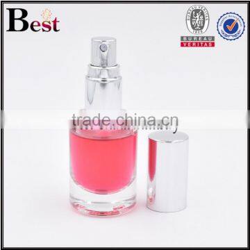 Pocket Red Glass Bottle 10ml Round 10ml Perfume Spray Bottle China Manufacturer photo-3