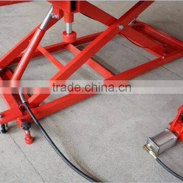 1500LB Air/Hydraulic Motorcycle Lift Table With CE photo-2