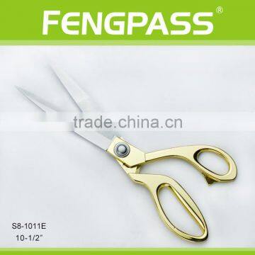 S8-1011E 10.5 Inch Stainless Steel Blades With Zinc Alloy Handle Scissors For Cutting Fabric photo-2