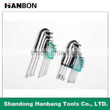 9Pcs Long Arm Ball Point Hex Key Set(Metric) photo-2
