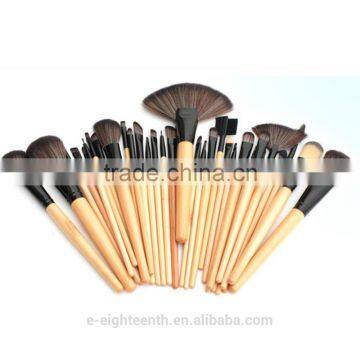 32PCS wood CLASSY SOFT MAKEUP BRUSHES PROFESSIONAL COSMETIC MAKE UP BRUSH TOOL SET