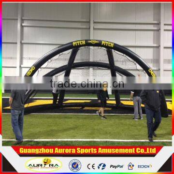 Best selling Semi-circular inflatable batting cage with high quality