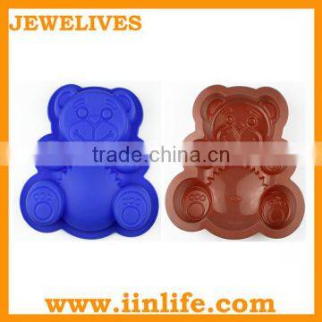 silicone bear cake molds