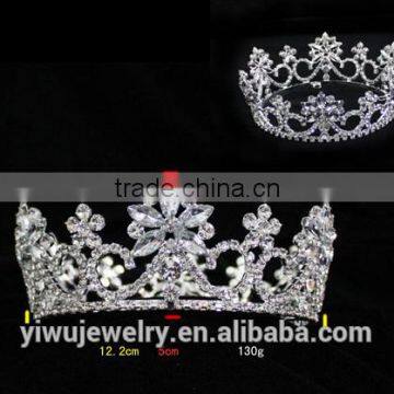 H172-156 Fashion Rhinestone Bridal Tiara Wedding Crown 2017 Beauty Queen Crowns Bridal Hair Accessories Halo photo-3