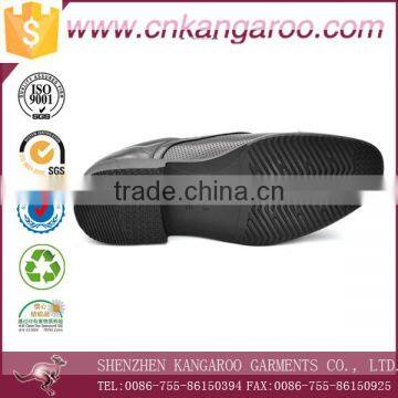 Made to Order Leather Upper Anti Slip Rubber Sole Officer Men Shoes photo-5