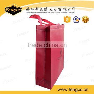 Custom Design Promotion Cheaper Eco-friendly Non Woven Shooping Bag in Heat Sealed Craft photo-5