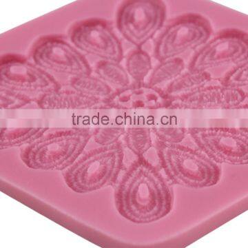 Lace Pattern Silicone Cake Mould Cake Mould DIY Chocolate Silicon Mould Cake Decorating Tool 1688 Agent photo-3