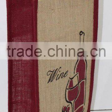 Eco-friendly Jute Bag Wine Bottle Bag Made in India photo-4