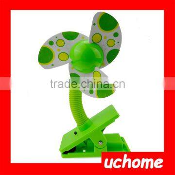 UCHOME 2017 Baby Prams Cots Play Gyms Mini Safety Clip-on Fan Baby Stroller Jogger Safety Clip Fan photo-4