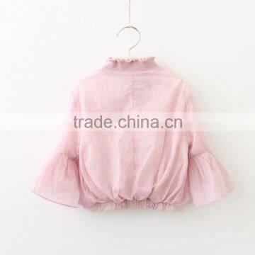 2017 Summer Girls Outdoor Sun-protective Clothing Coat With Pearl Decorative Zipper Pulls photo-5