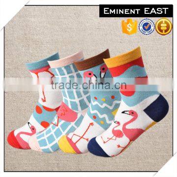 Custom women cotton happy socks