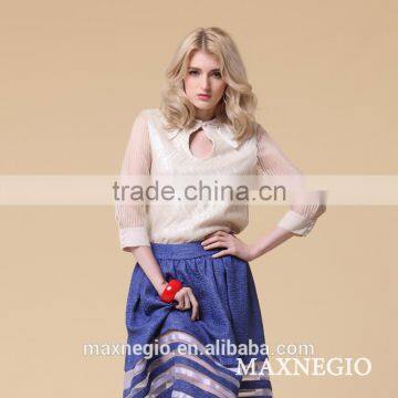 Women Casual Blouse Designs Casual Shirt Images of Ladies Casual Tops photo-2