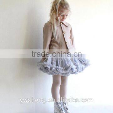 High Quality Baby Girls Fluffy Chiffon Pettiskirts Kids Tutu Skirts Children Short Pettiskirts photo-3