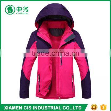2017 Hot Sale Winter Waterproof Ski Wear Blank Snowboard Jacket for Women photo-3
