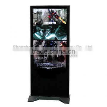 55inch Built-in CF and SD card reader Network Ad Player (New Slim Design)