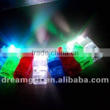 2012 hot party items laser finger ring flashing party gift