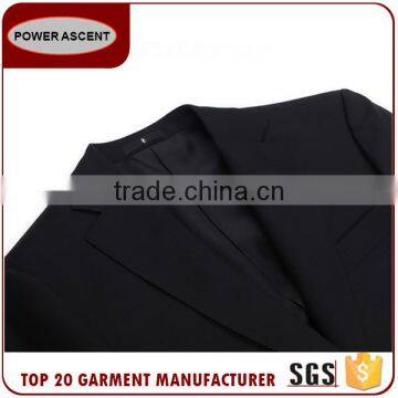 China Factory High Quality Custom Men Suit Neck Design French Suit For Men photo-4