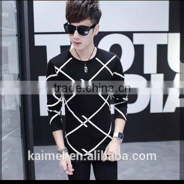 100%cotton Wholesale Crew-neck Man Sweatshirt no Hood photo-3